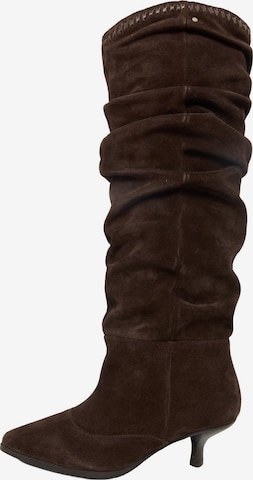 Bottes 'New-Sutton' BRONX en marron : devant