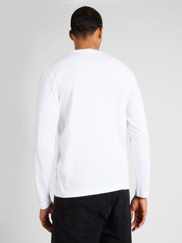 T-Shirt 'ASPEN' SELECTED HOMME en blanc