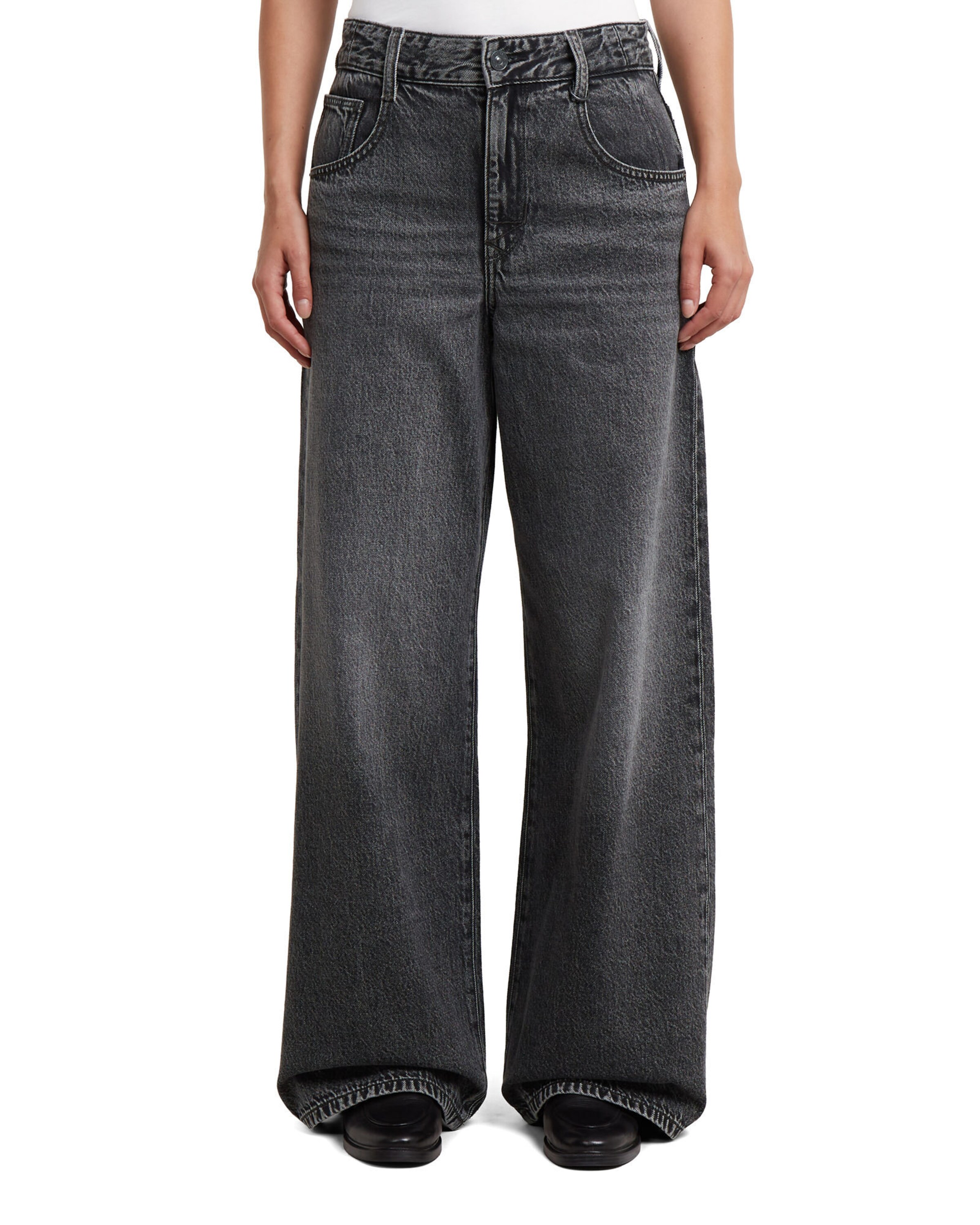 Loosefit Jean G-STAR en gris : devant