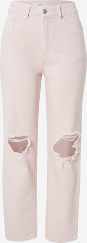 Wide leg Jeans di Tally Weijl in rosa: frontale