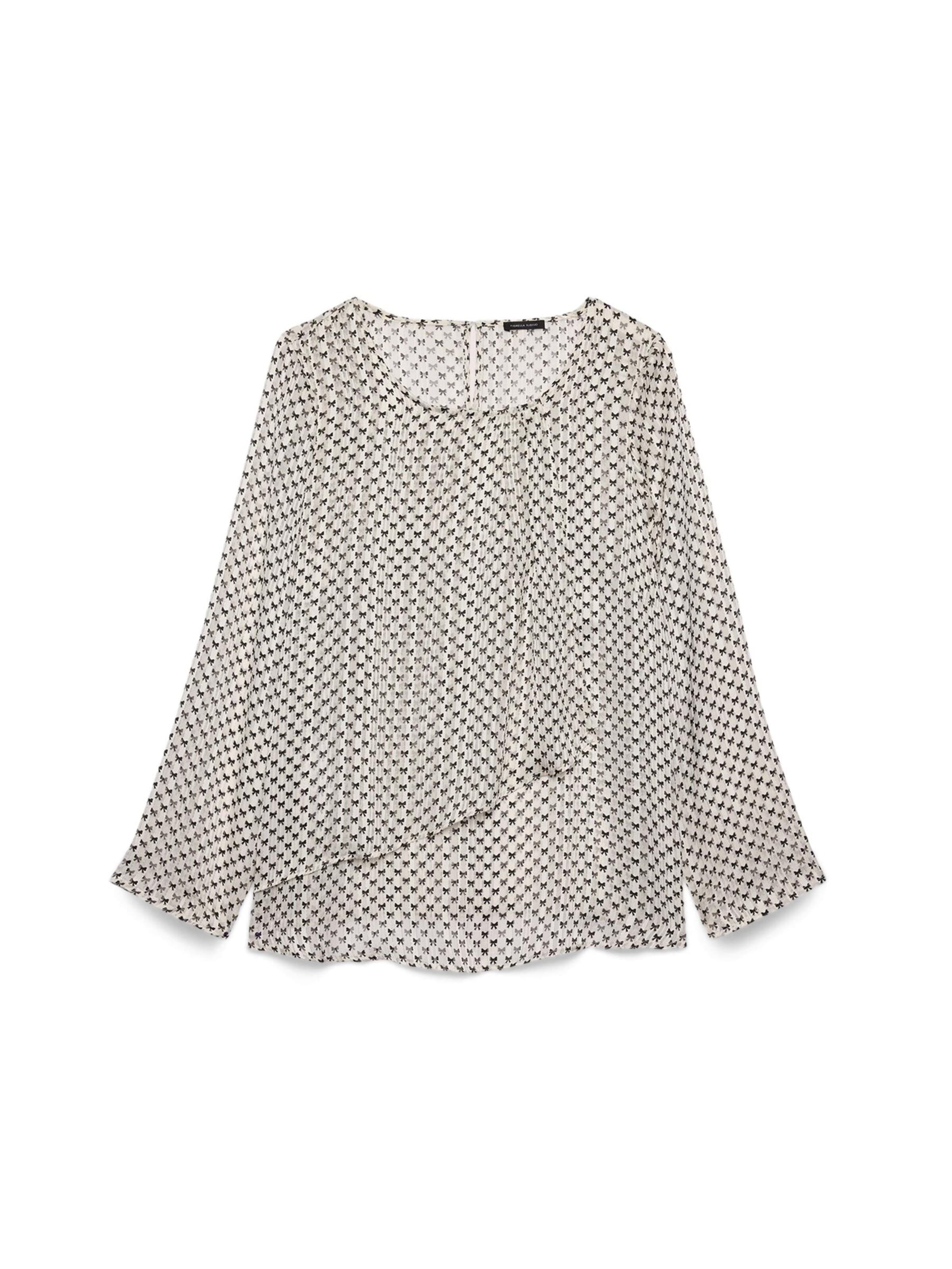 Fiorella Rubino Blouse in Wit: voorkant