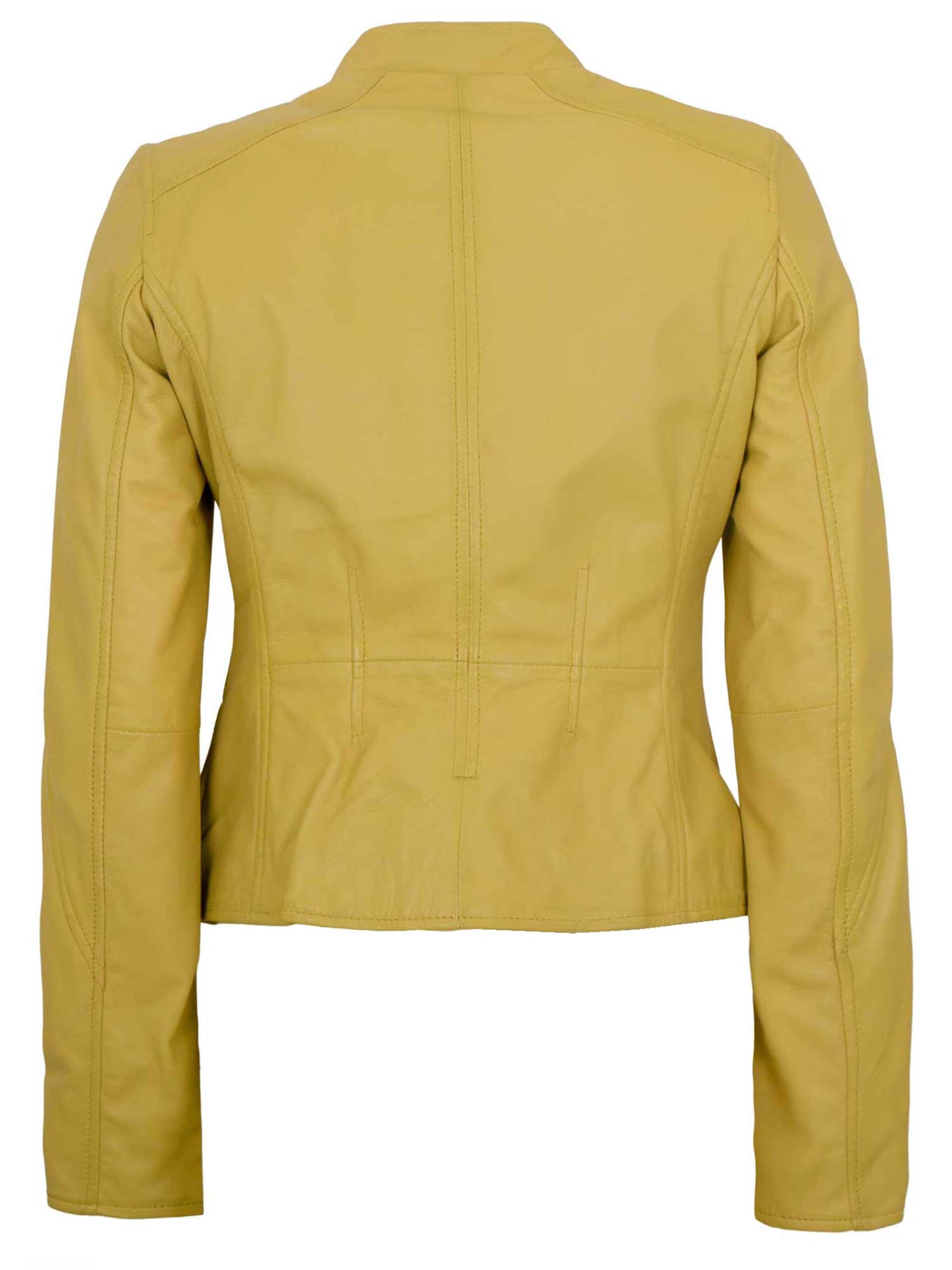 Jilani Between-Season Jacket 'Fulya' in Yellow