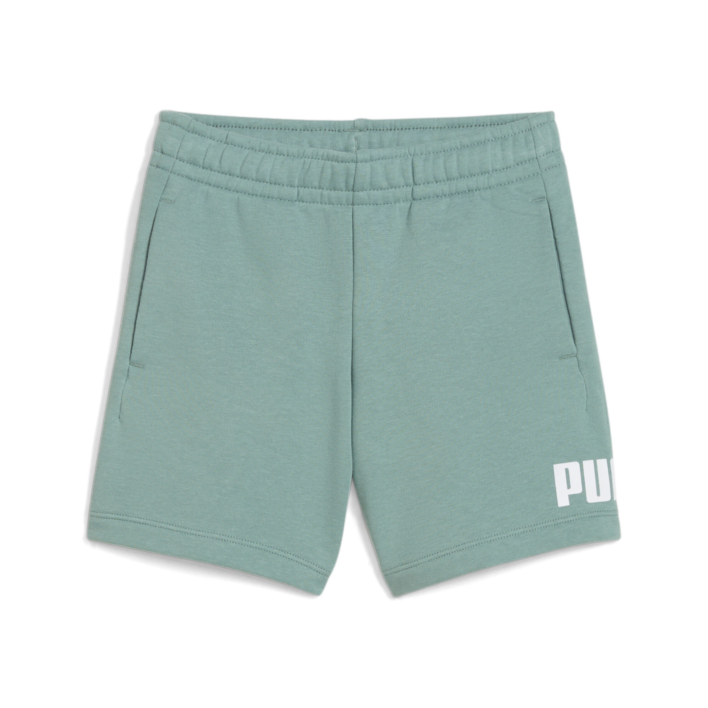 PUMA Pants in Green: front