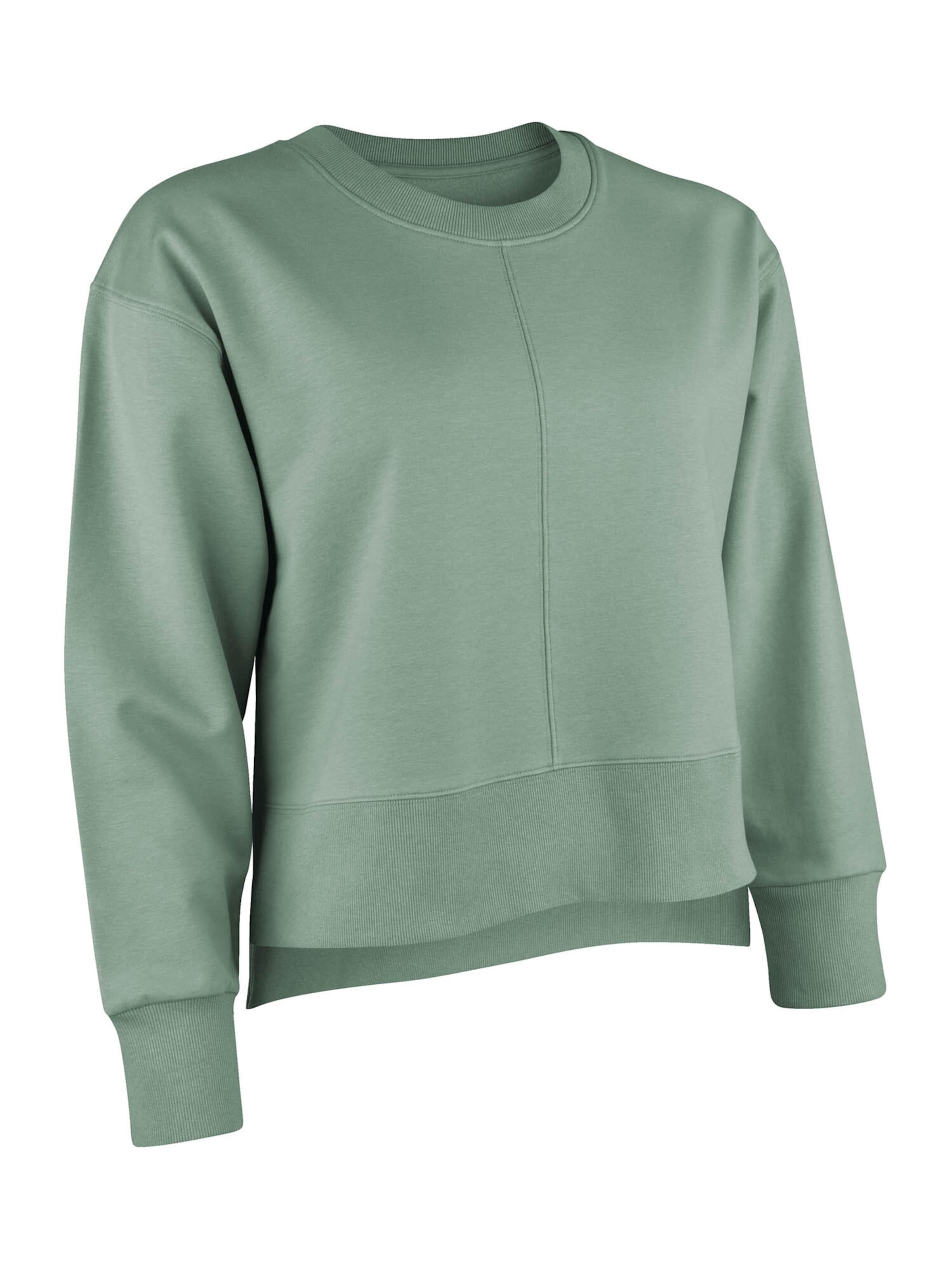 Sweat-shirt ' Relax & Go ' Nur Die en vert : devant