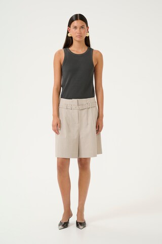 Regular Pantalon KAREN BY SIMONSEN en beige