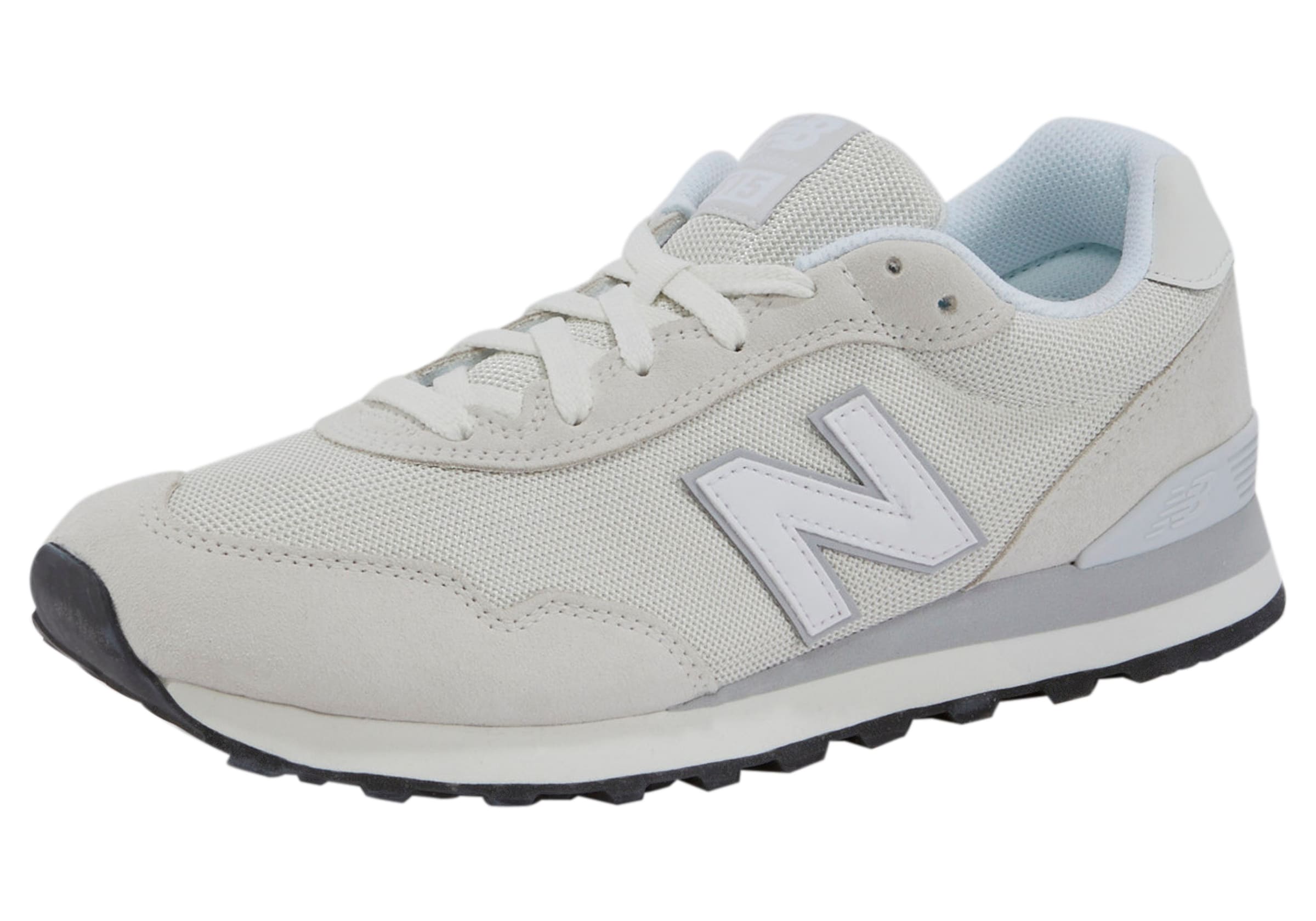 Sneaker bassa '515' di new balance in bianco: frontale