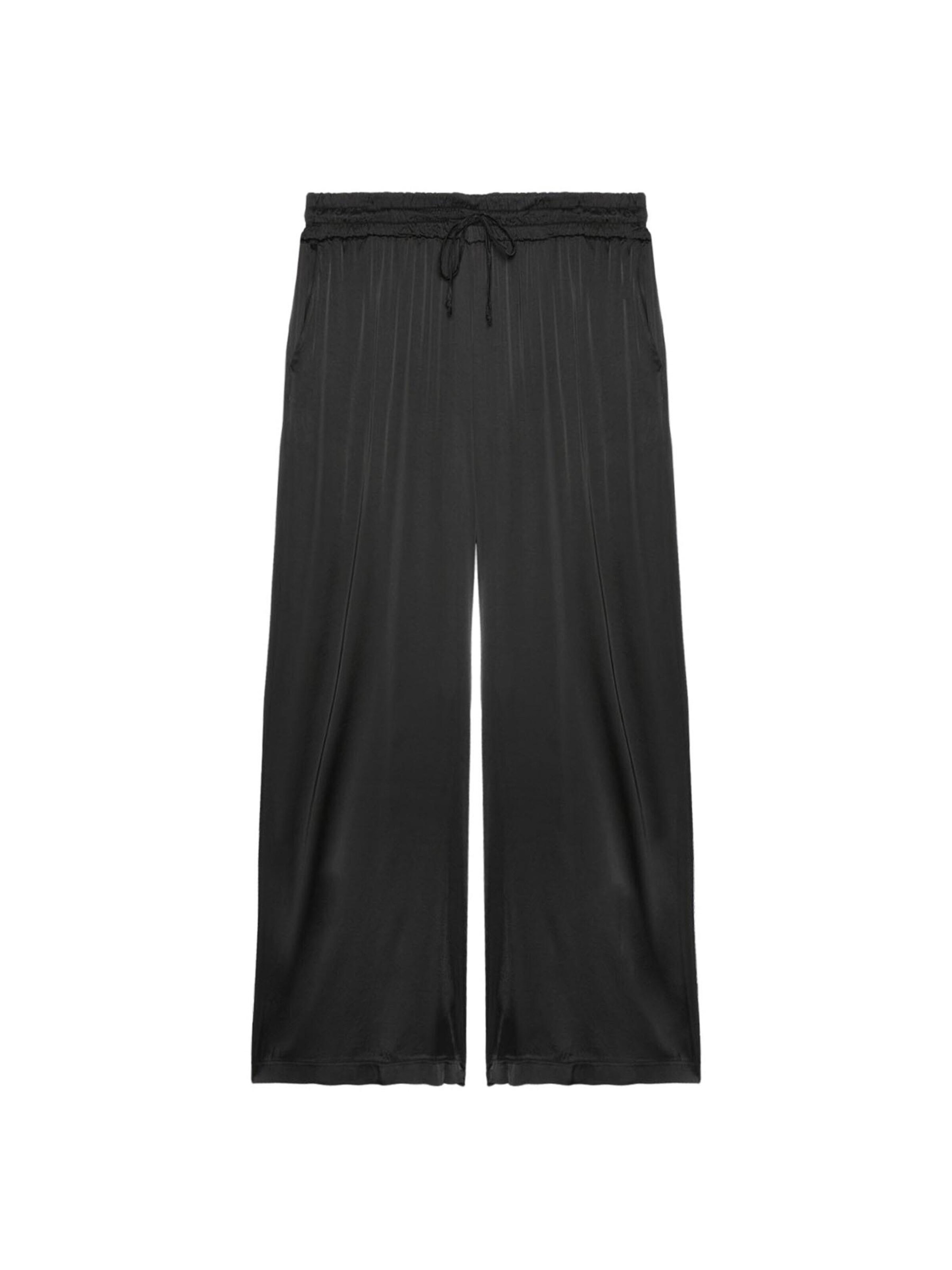 Fiorella Rubino Regular Broek in Zwart: voorkant