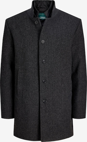 Portland Outerwear Company Between-seasons coat in Grey: front