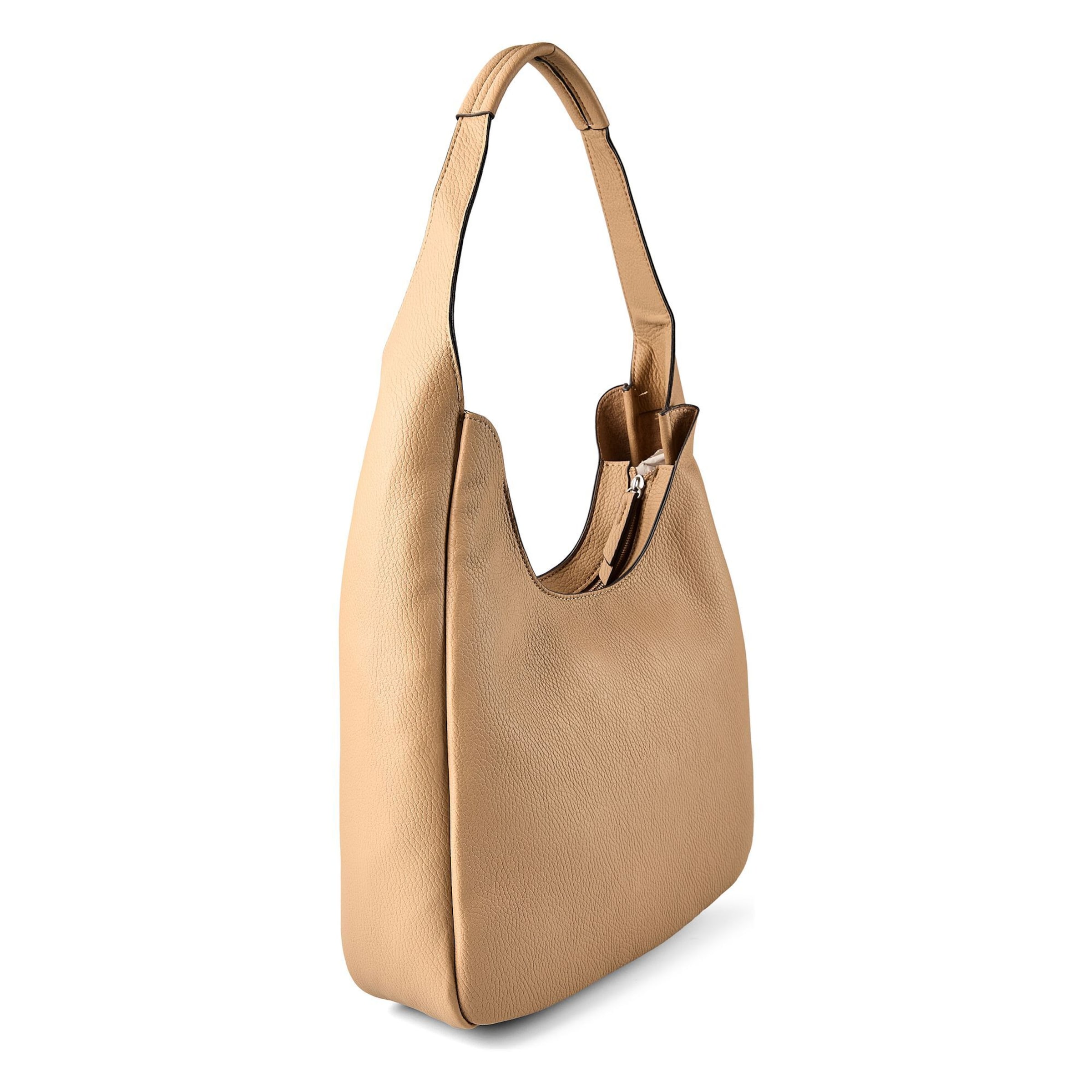 TOM TAILOR Schoudertas 'Analisa' in Beige