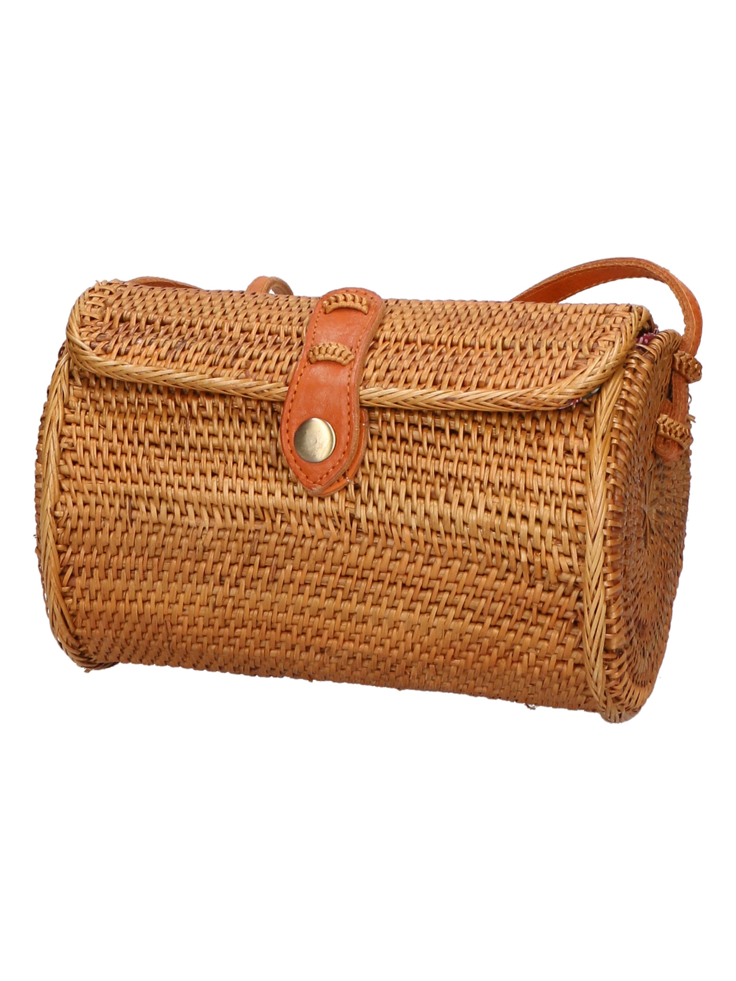 Sac à bandoulière Gave Lux en marron : devant