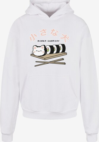 Merchcode Sweatshirt 'Torc - Sushi Kit' in Weiß: predná strana