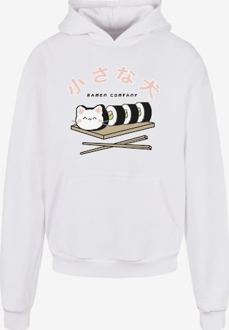 Merchcode Sweatshirt 'Torc - Sushi Kit' in White: front