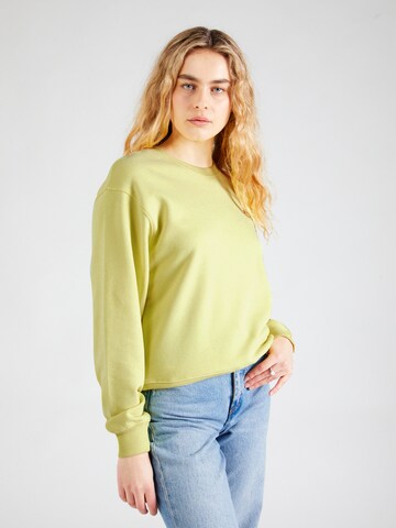 Sweat-shirt TOMMY HILFIGER en jaune : devant