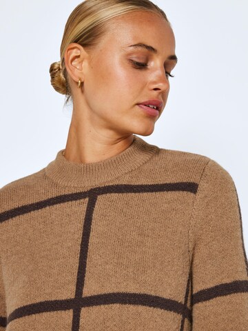 Noisy may Knit dress 'Sille' in Brown