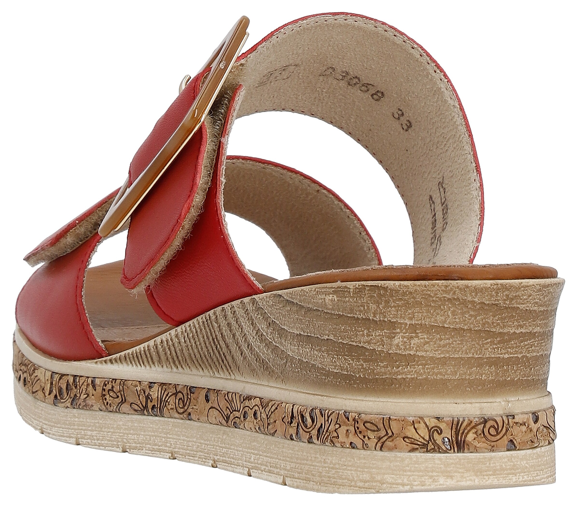 Mule REMONTE en rouge