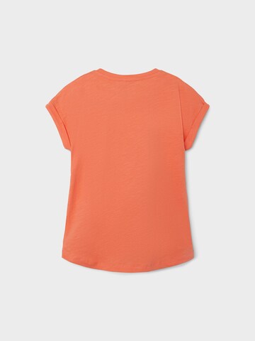 T-Shirt 'Famma' NAME IT en orange
