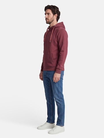 salzhaut Sweatshirt 'Heff' in Rood