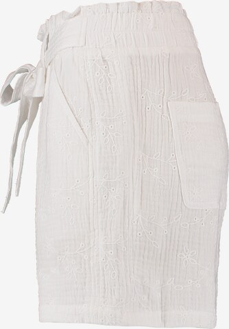 Regular Pantalon 'Elodie' Hailys en blanc