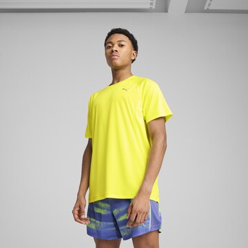 T-Shirt fonctionnel 'Run Velocity' PUMA en jaune : devant