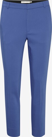 InWear Pleat-Front Pants 'Zella' in Blue: front