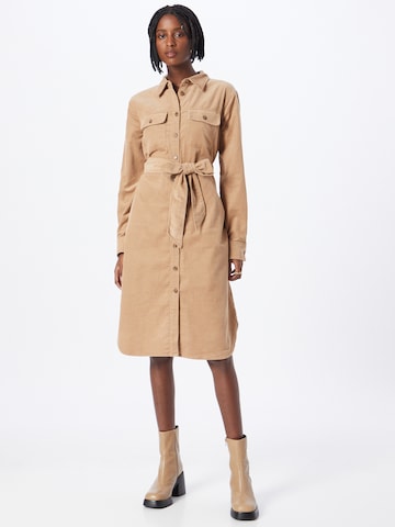 Lauren Ralph Lauren Shirt Dress 'HALI' in Beige: front