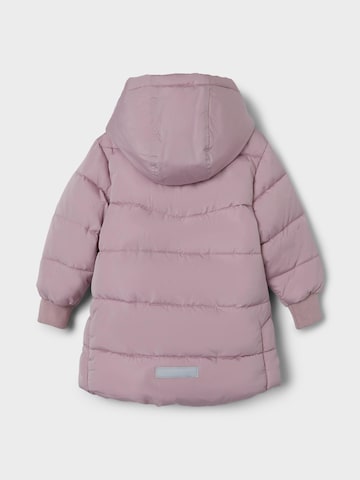 NAME IT Winter Jacket 'Music' in Purple