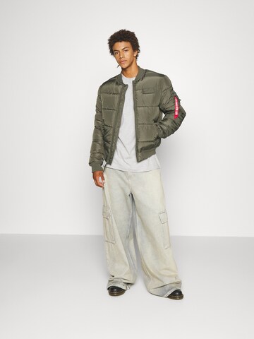ALPHA INDUSTRIES Between-Season Jacket 'MA-1' in Green