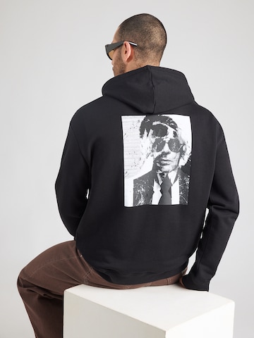 Karl Lagerfeld Bluzka sportowa w kolorze czarny: przód