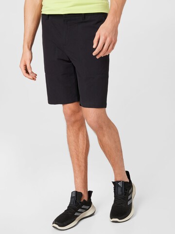 ADIDAS GOLF Обычный Спортивные штаны в Черный: спереди