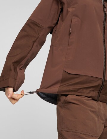 MAMMUT Outdoorjacke 'Ducan' in Braun
