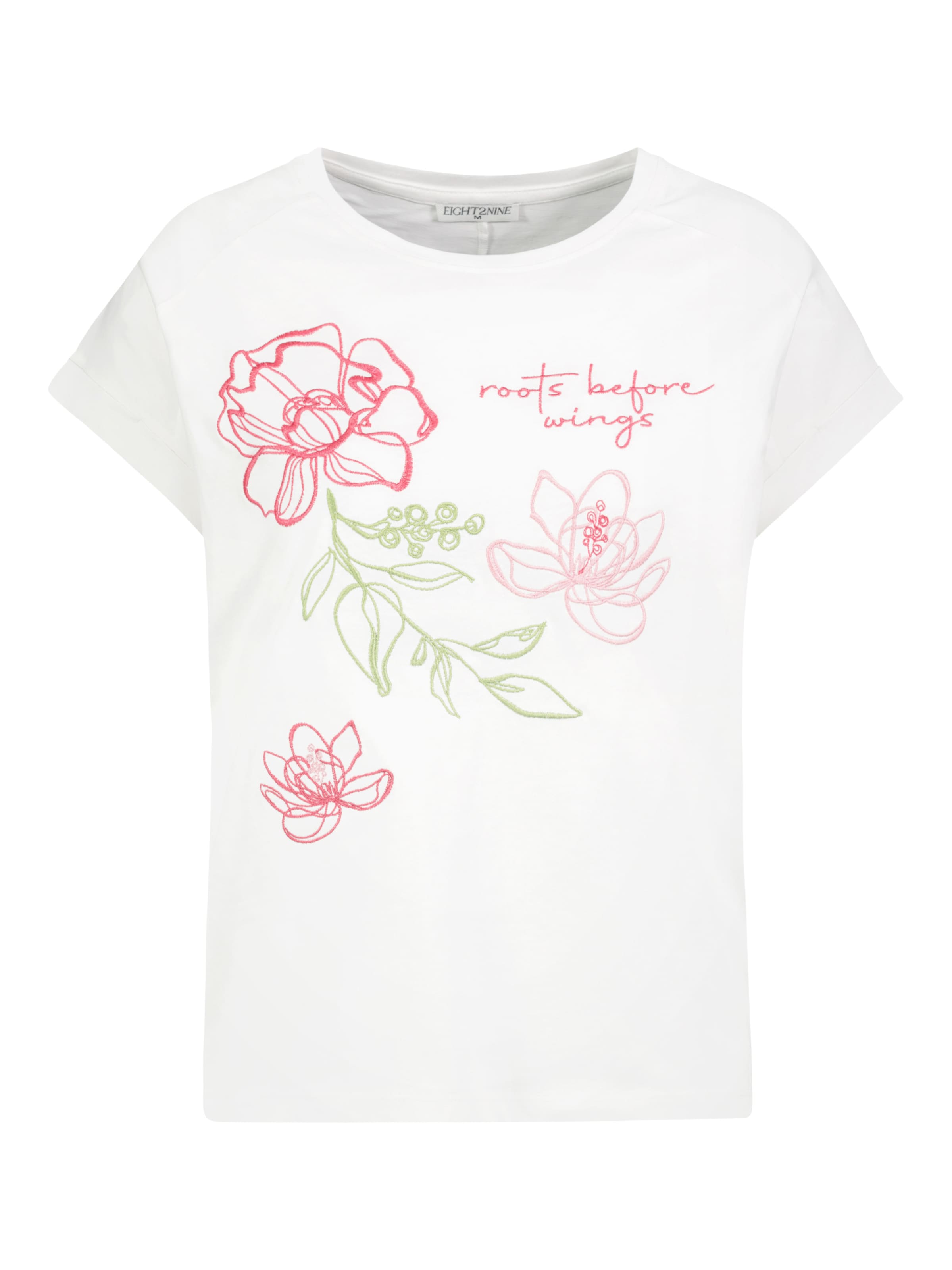 Eight2Nine T-Shirt in Weiß: Vorderseite