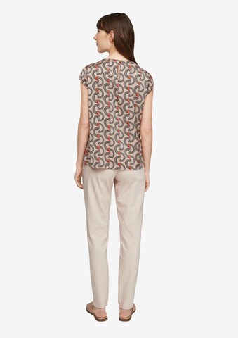 COMMA Blouse in Beige: terug