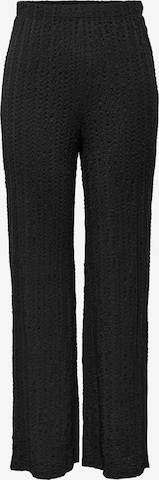 Pantaloni 'ONLELLA' de la ONLY pe negru: față