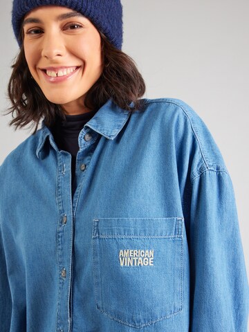AMERICAN VINTAGE Blouse 'IZEWAY' in Blue