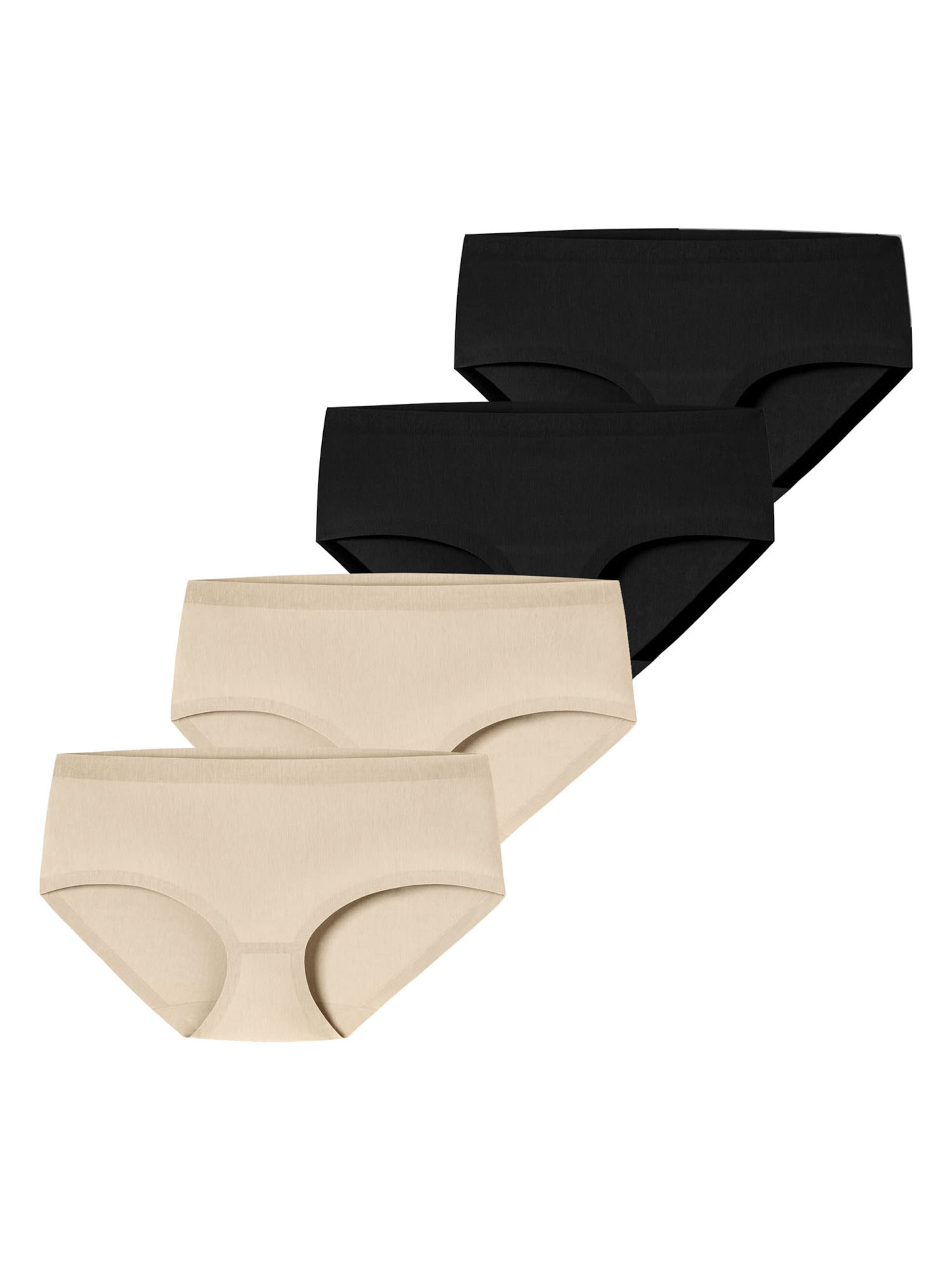 Culotte ' Invisible Cotton ' SCHIESSER en beige : devant