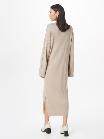 Lindex Knitted dress 'Rina' in Beige