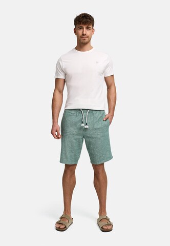 INDICODE JEANS Regular Chino 'Lino' in Groen