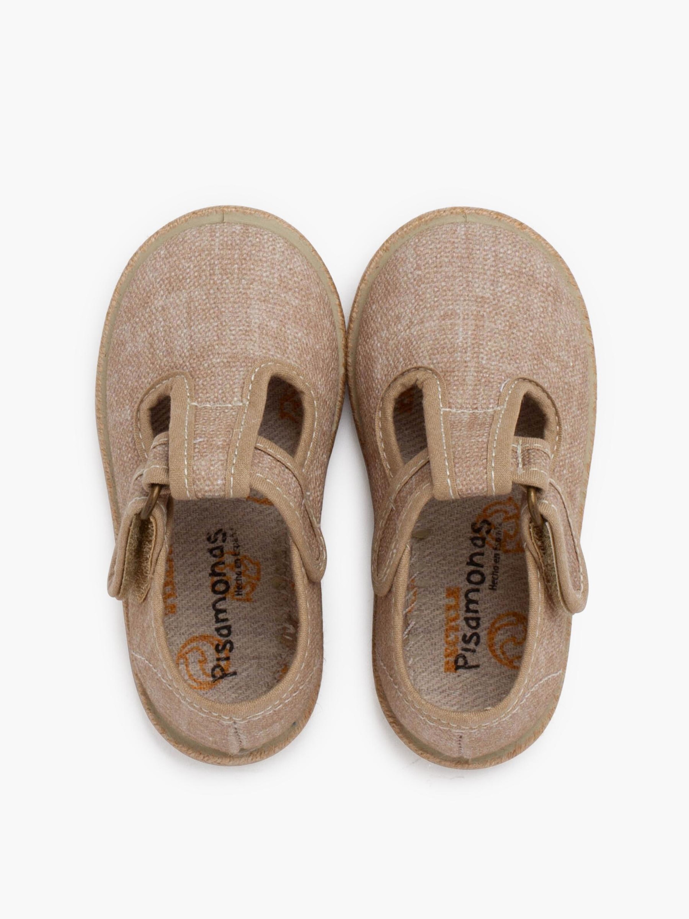 Pisamonas - Zapatos primeros pasos en beige