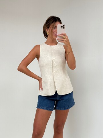 noar studios Γιλέκο κουστουμιού σε μπεζ