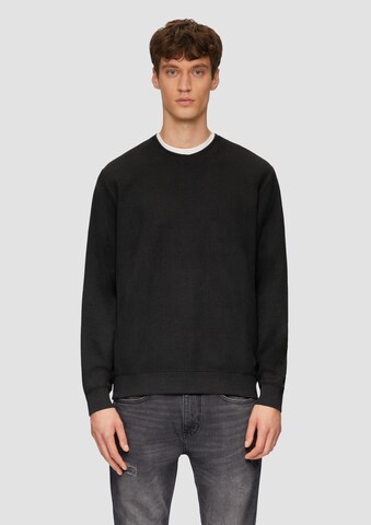 Pull-over s.Oliver en noir : devant