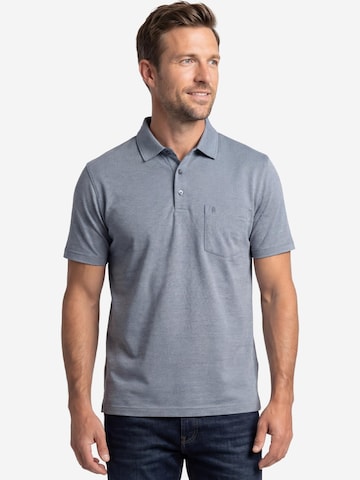 Ragman Shirt 'Basic' in Blue: front