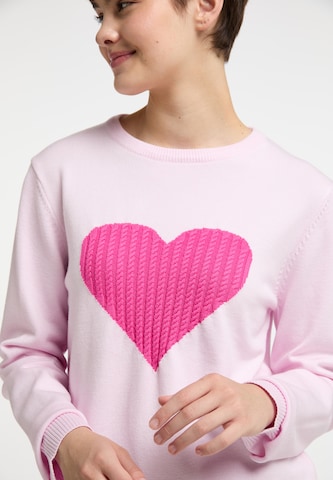 MYMO Pulover | roza barva
