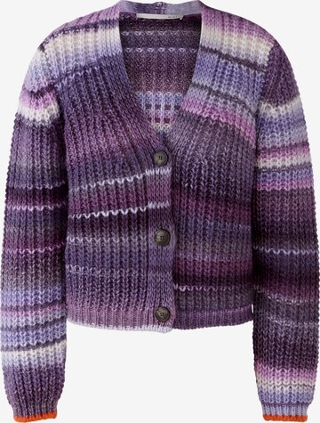 OUI Knit Cardigan in Purple: front
