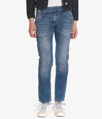 Le Temps Des Cerises Regular Jeans in Blue: front