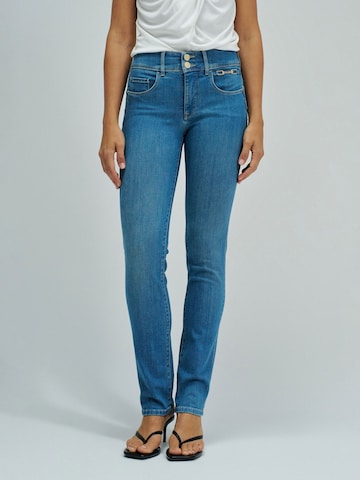 Salsa Jeans Skinny Jeans in Blauw: voorkant