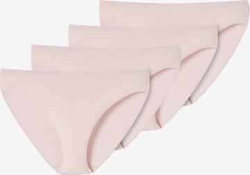 Slip uncover by SCHIESSER en rose : devant