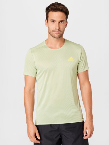 ADIDAS SPORTSWEAR Funkční tričko 'Adizero Speed' – zelená: přední strana