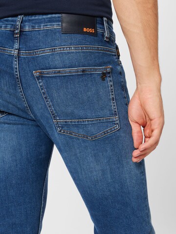 BOSS Regular Jeans 'Delaware' in Blauw