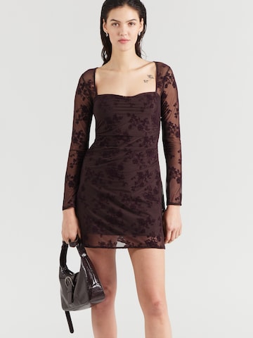 Abercrombie & Fitch Sukienka w kolorze brązowy: przód