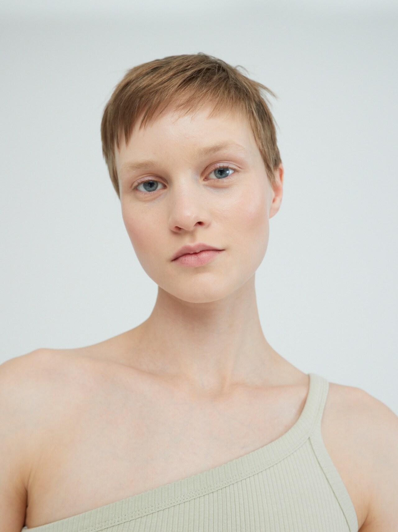 EDITED Top 'Margot' verde claro